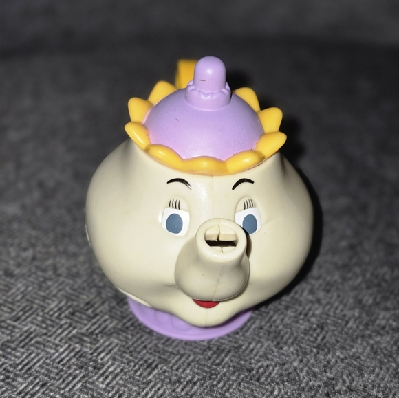 Disney BEAUTY AND THE BEAST MRS. POTTS McDonald's Happy Meal Toy Figure - Picture 7 of 7